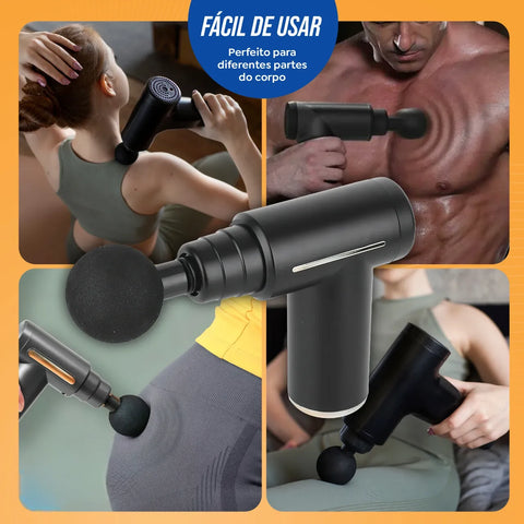 Relax Max - Massageador Muscular Elétrico Portátil [ 4 em 1]